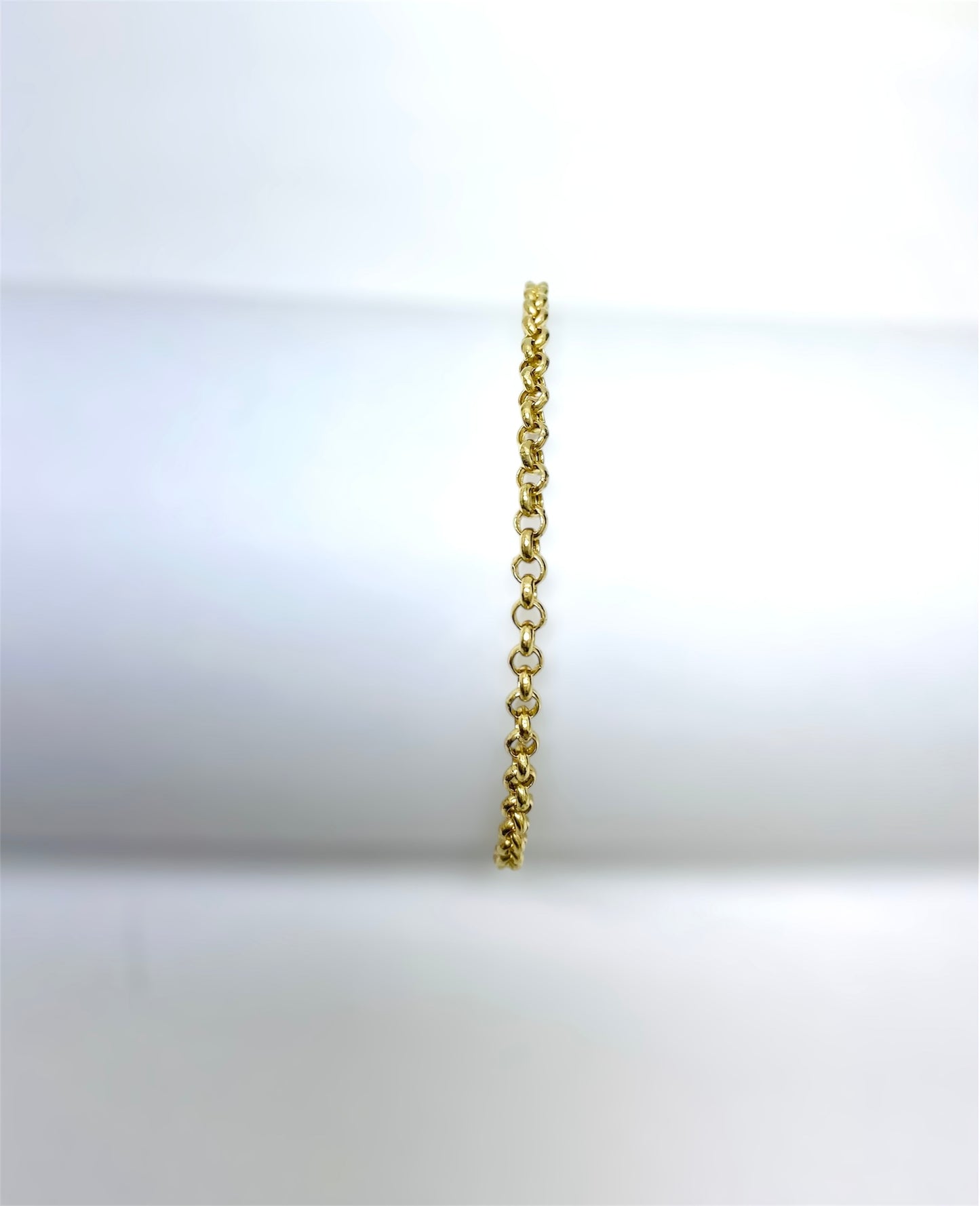 Pulsera rolo 14K