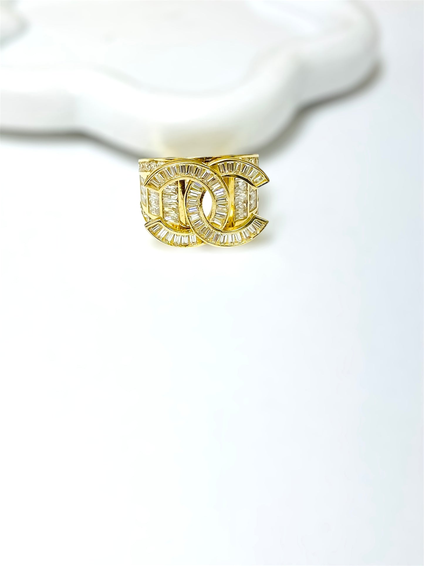 Anillo cc 14K