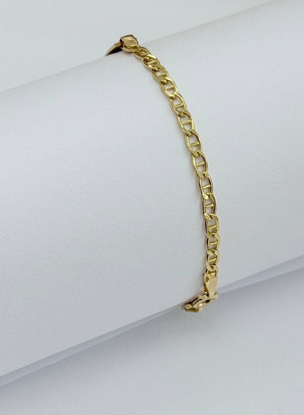 Pulsera de placa niño/niña 14k