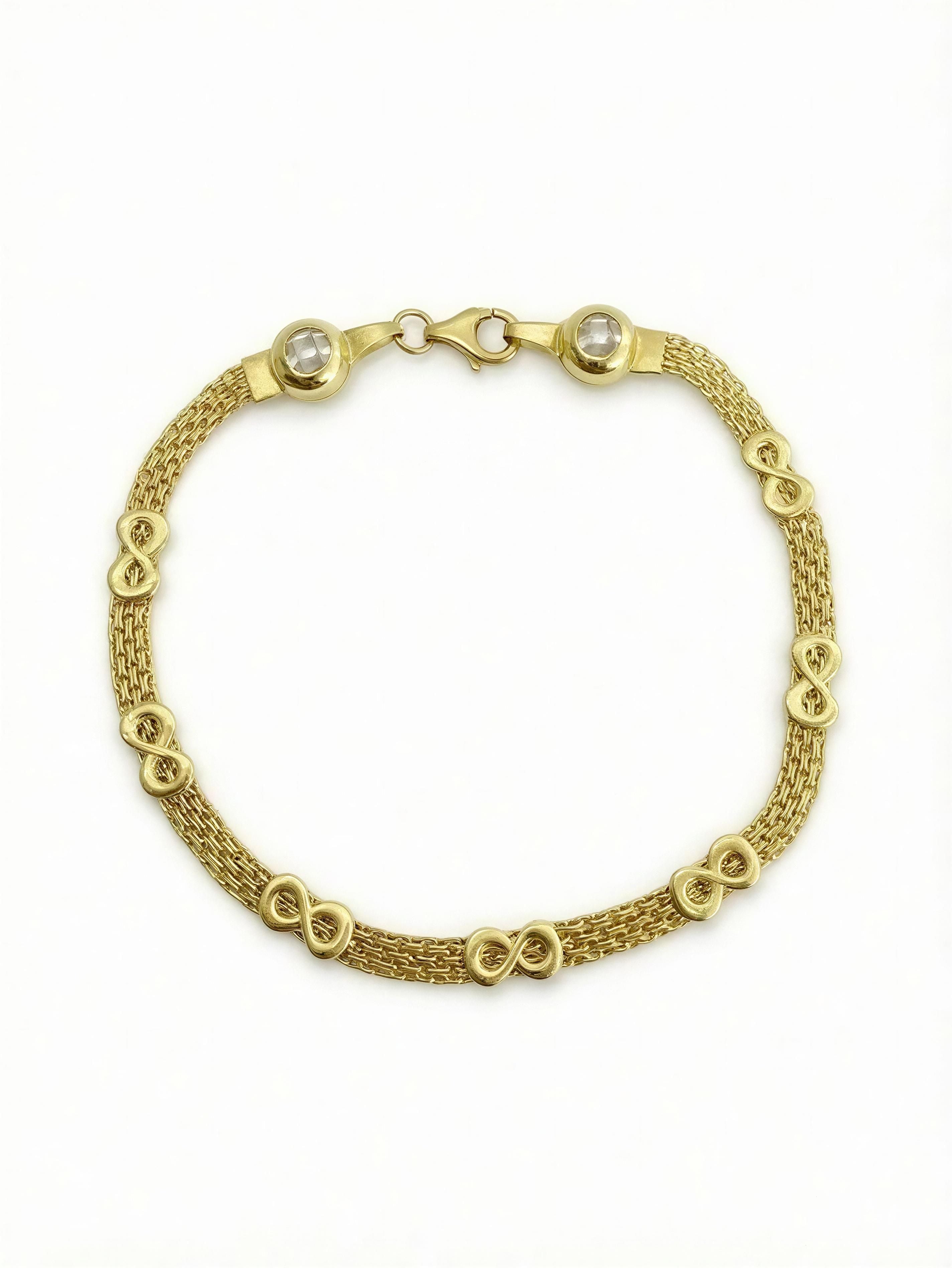 Pulsera vismar con infinito 10k