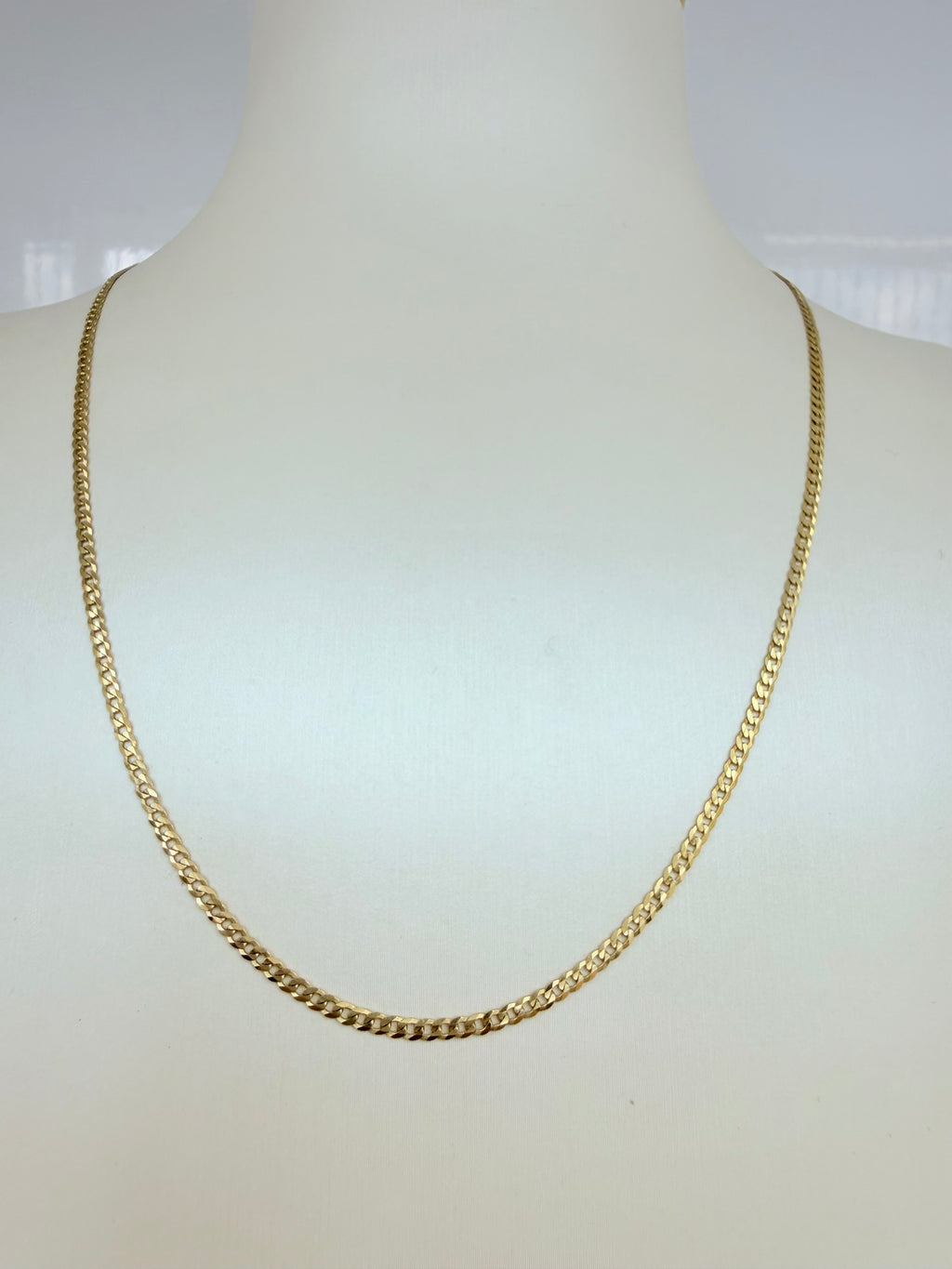 Cadena corte brillo 2mm 10k