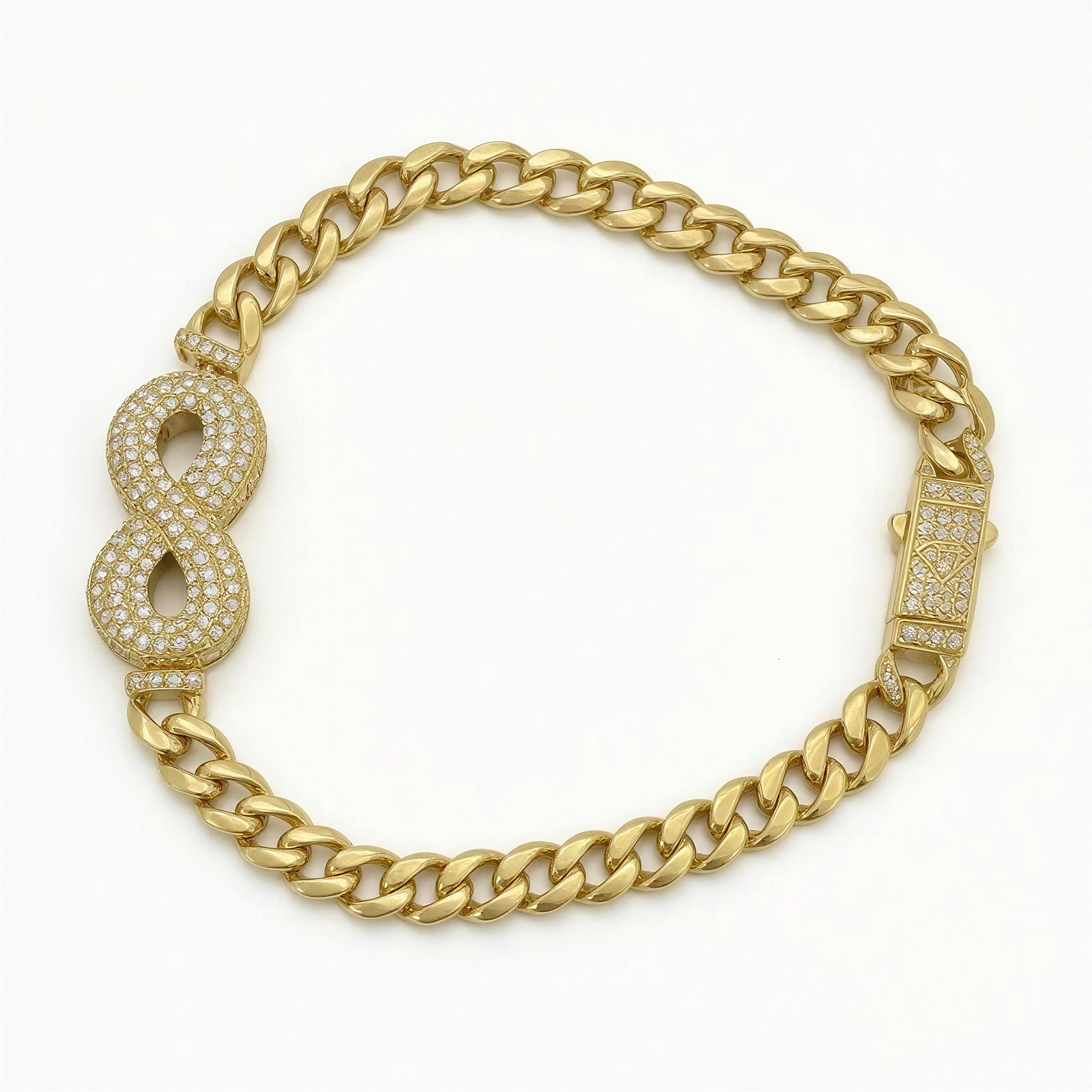 Pulsera de Mujer con infinito 10k