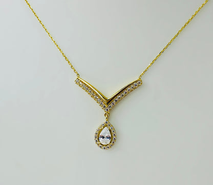 Cadena con dije 14k