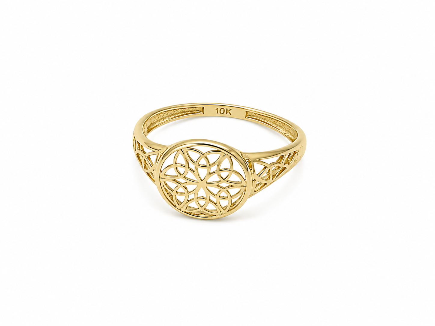 Anillo atrapasueño 10k