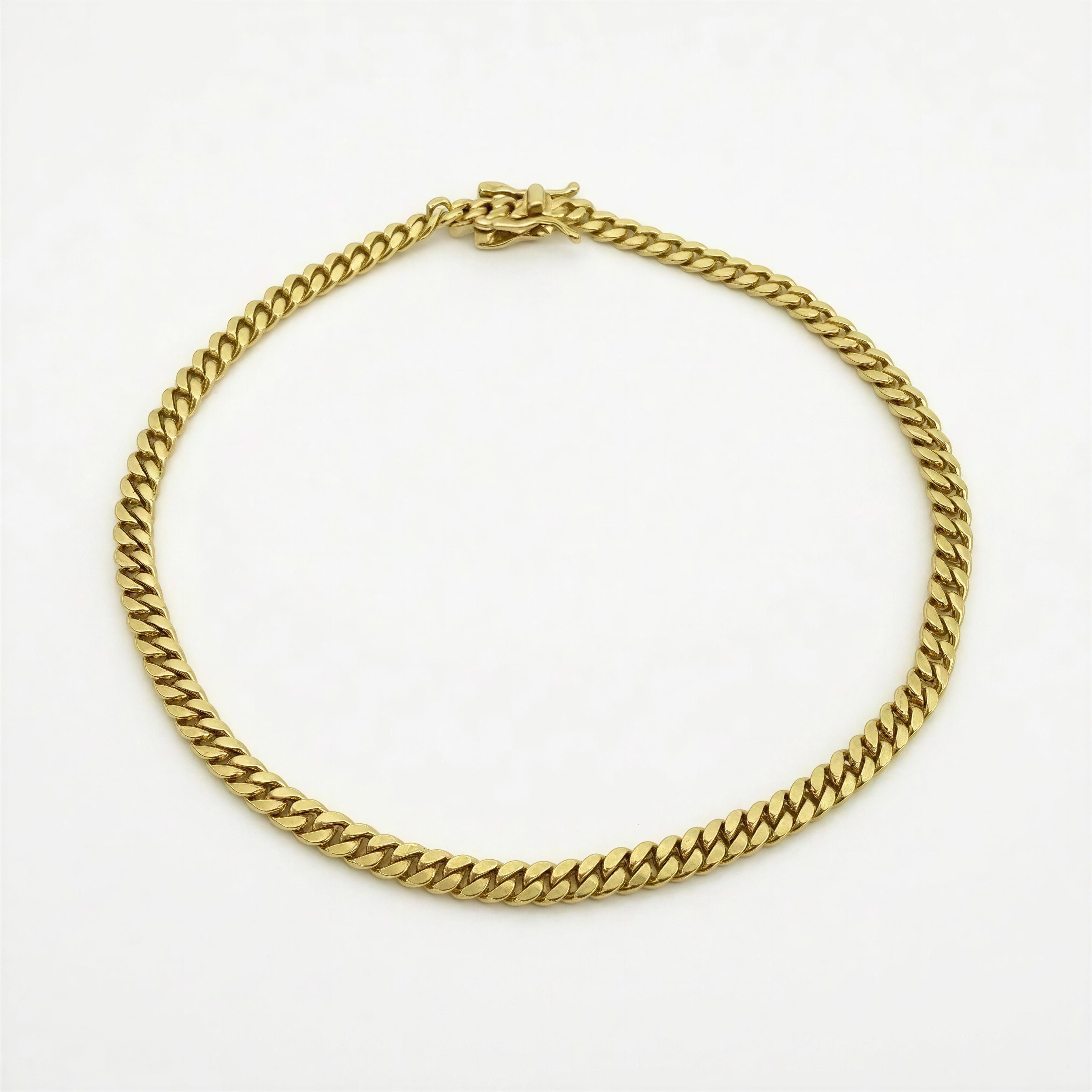 Pulsera Cuban link 10k