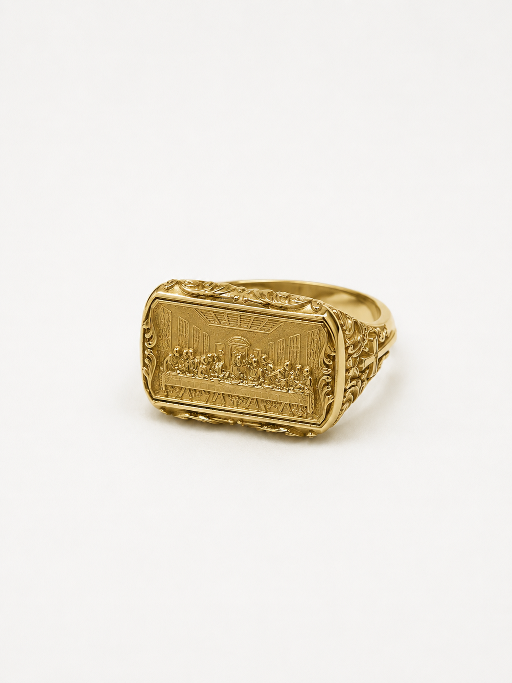 Anillo 10k La Última Cena