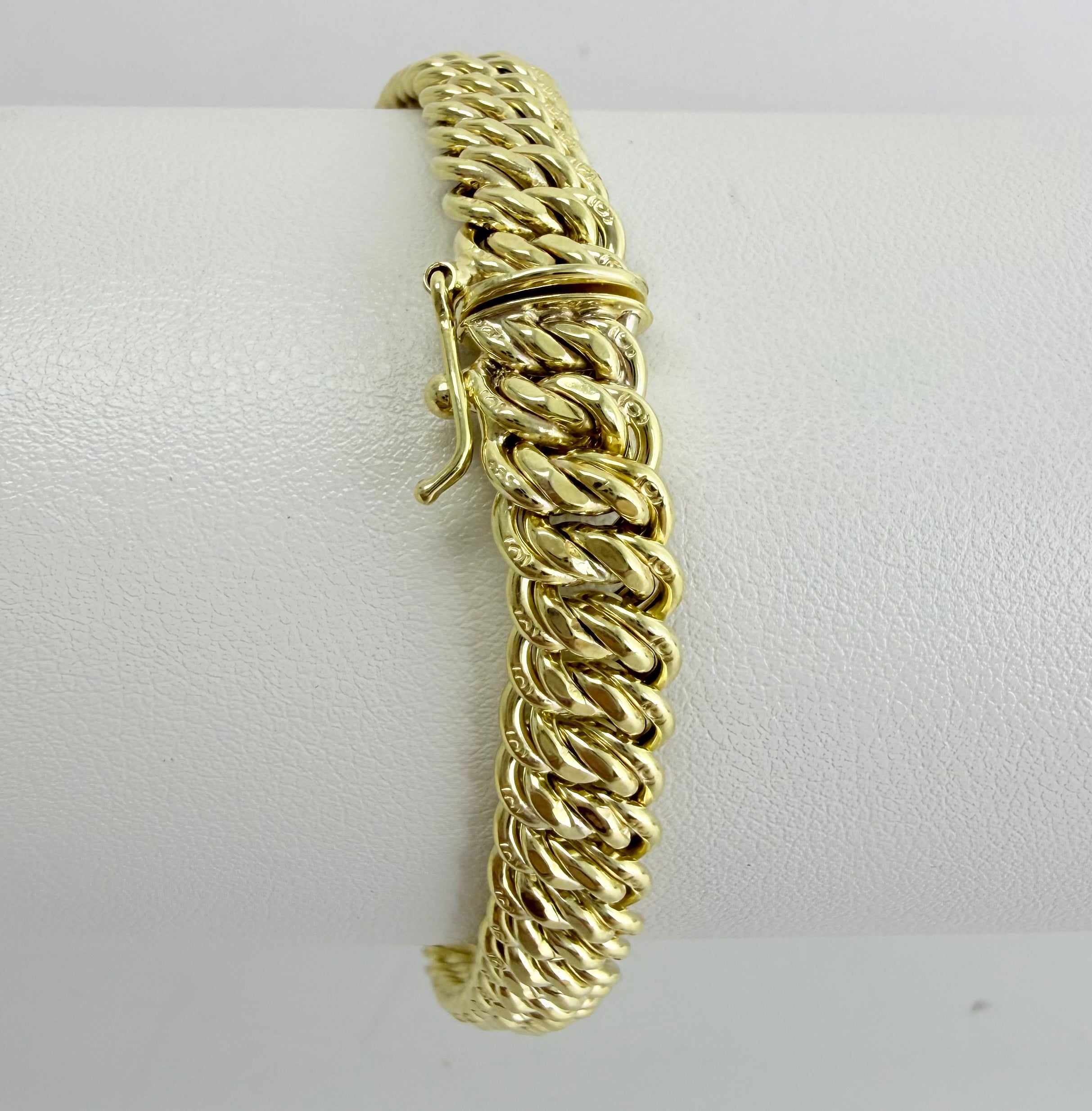 Pulsera princesa con corazón 10k