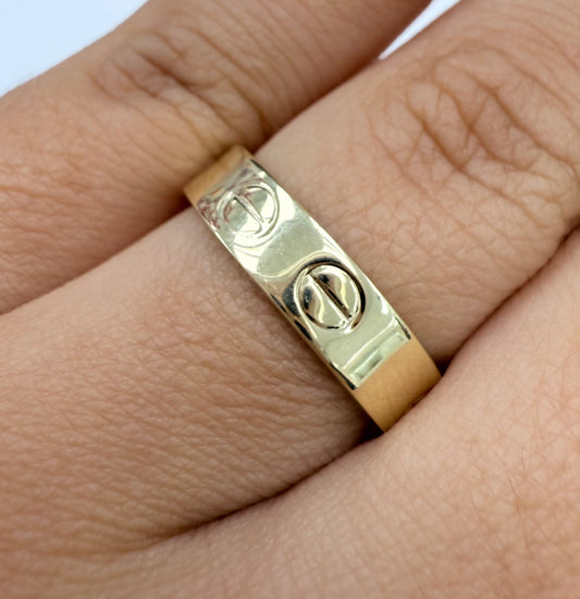 Anillo carti 10k