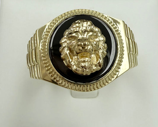 Anillo de hombre de León 10k