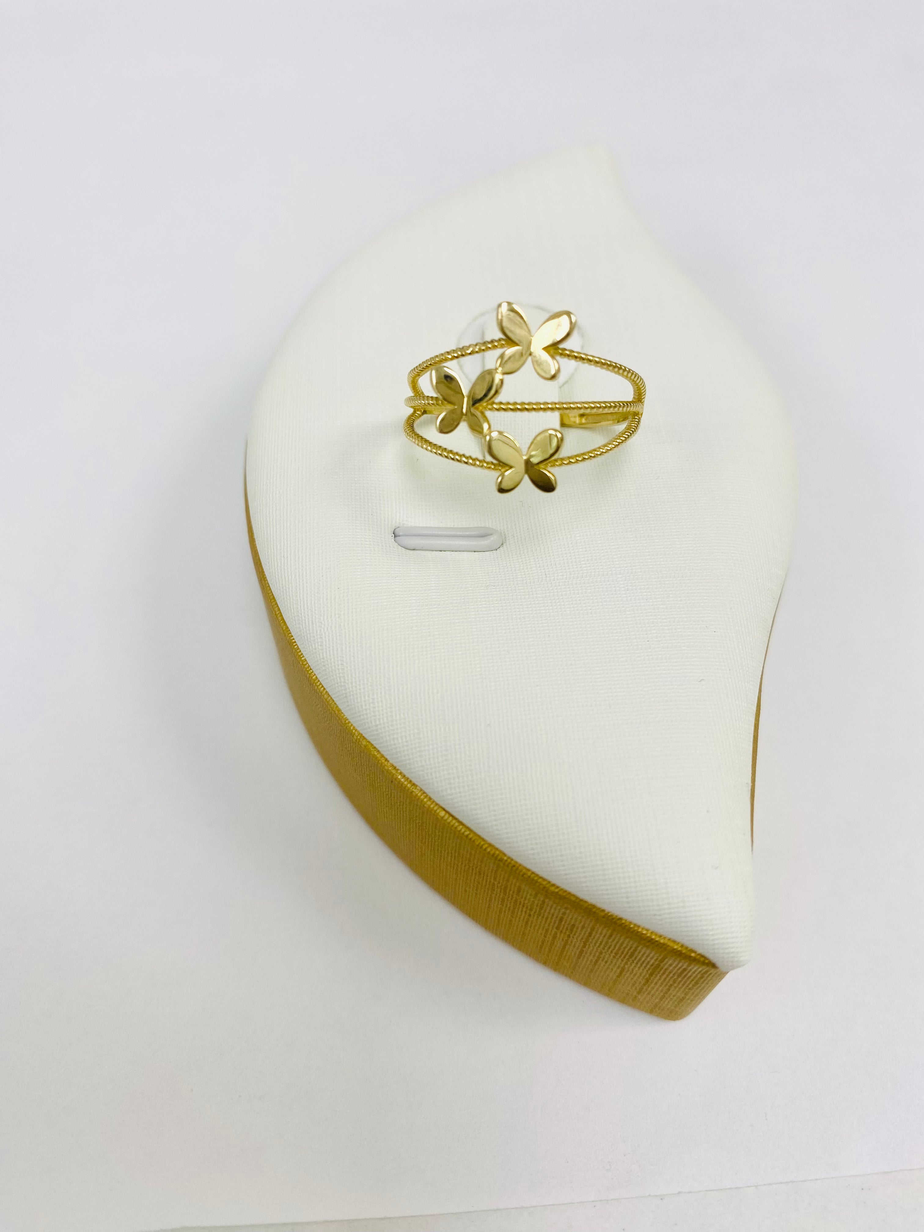 Butterfly ring 10K