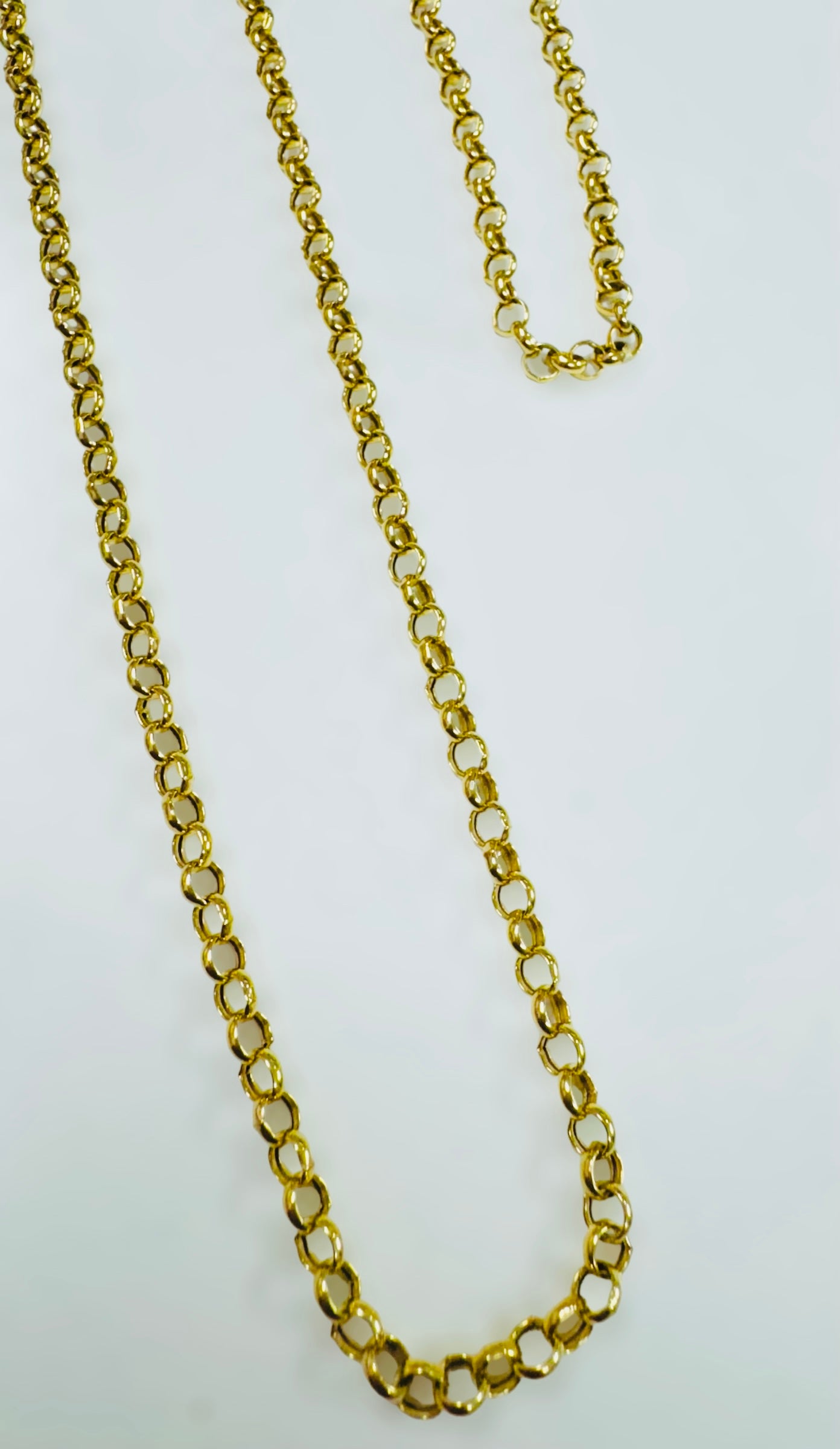 Cadena rolo 14k