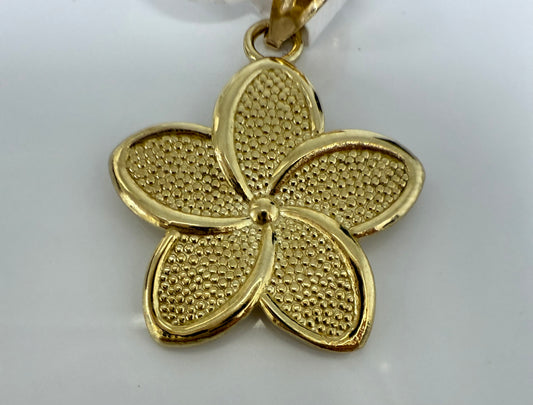 Dije de flor grande 10k