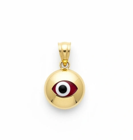 Turkish Eye Pendant 10k