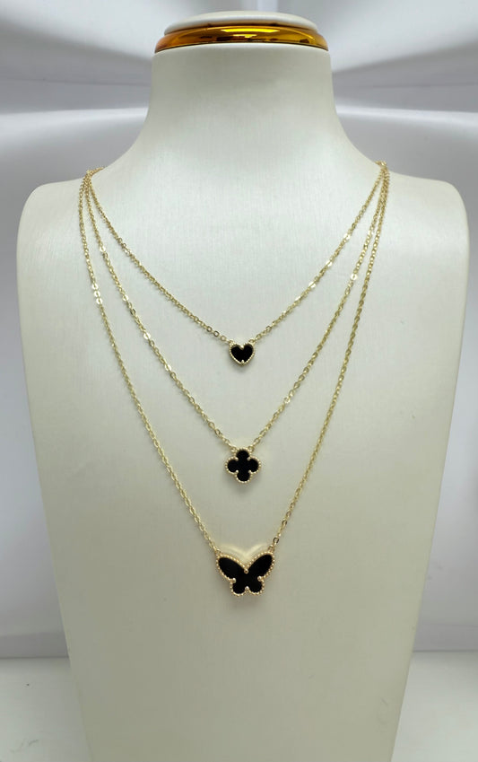 Cadena triple 14k