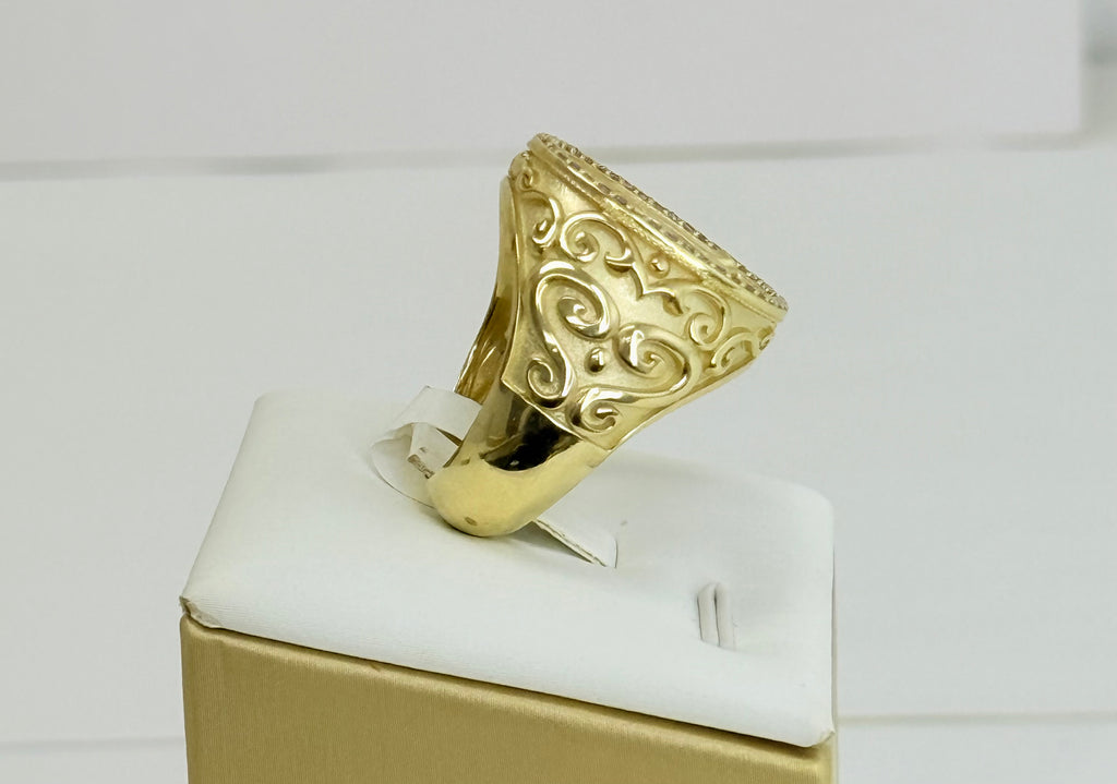 Anillo DeHombre San Lázaro 10k