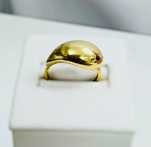 Anillo de gota 14k