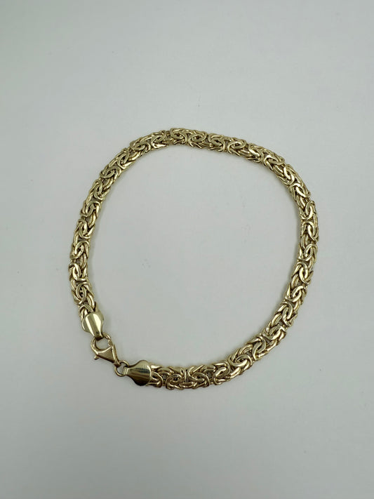 Pulsera bizantino 10k