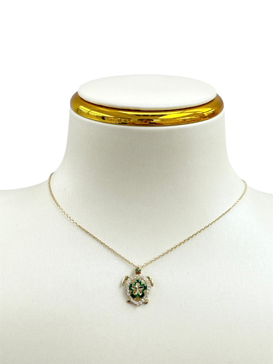 Cadena tortuga 14K