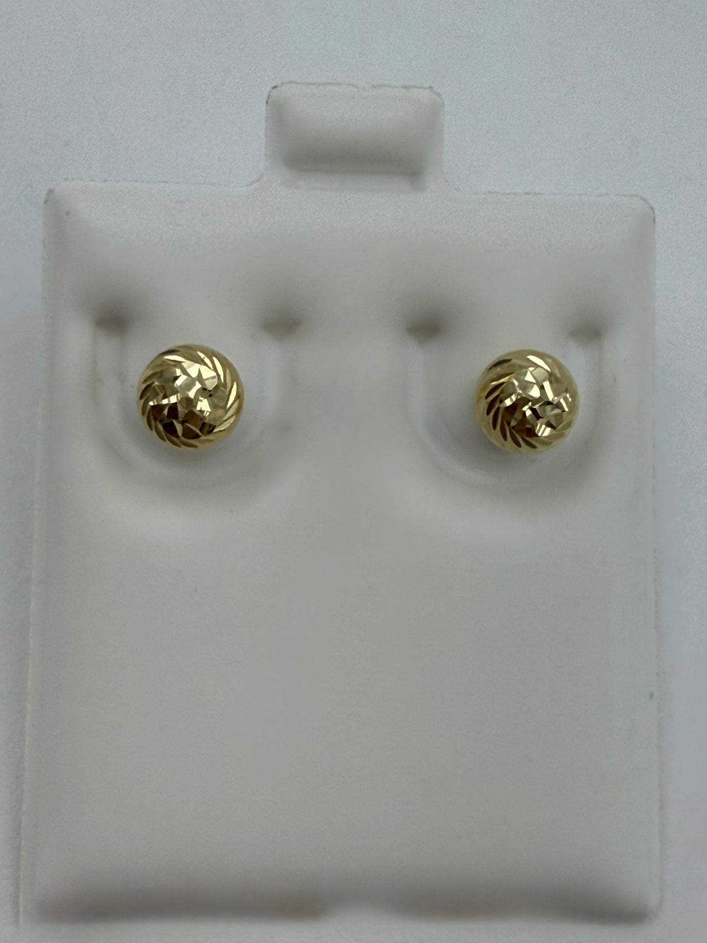 Aretes dormilonas 14K