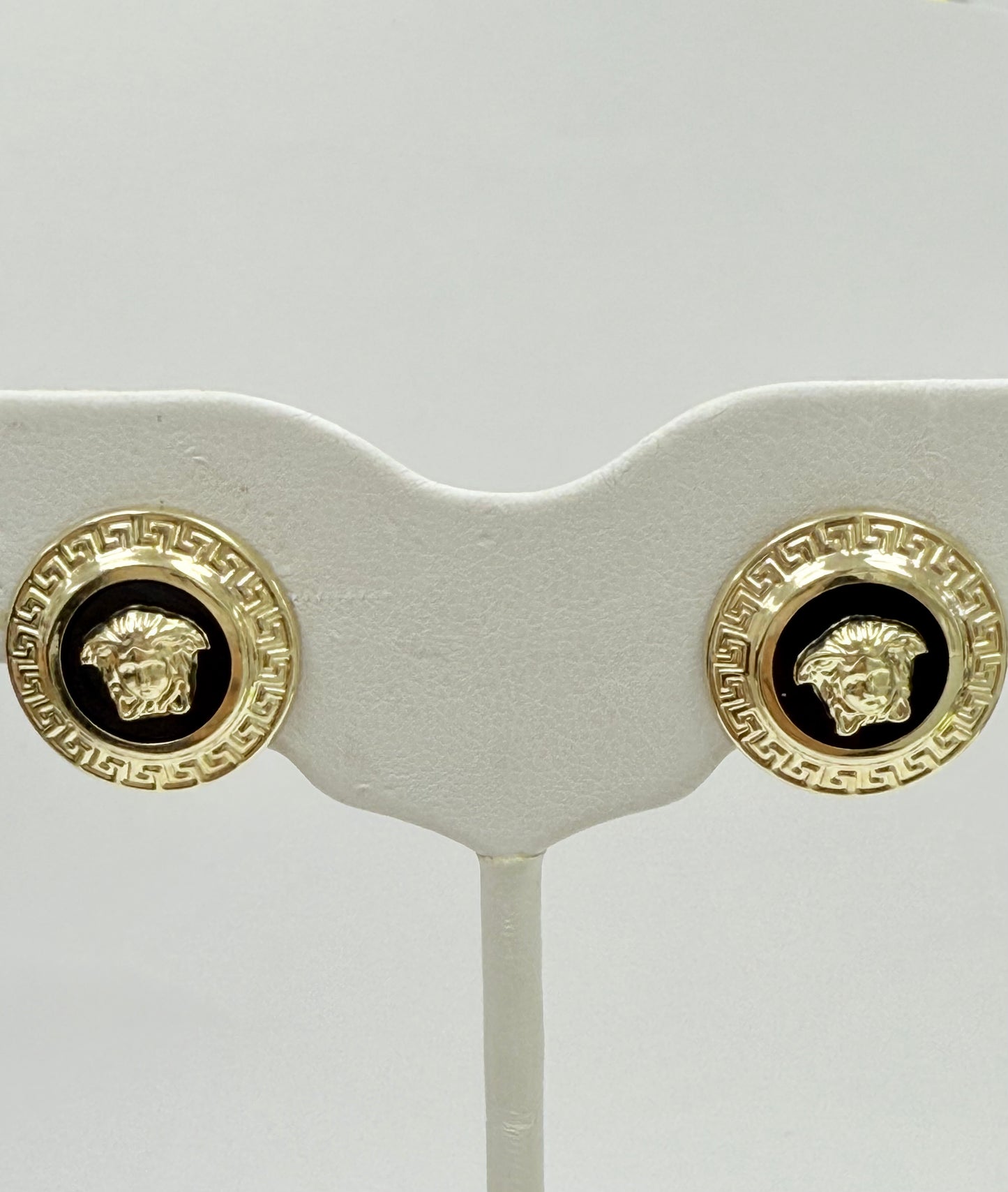Aretes versa oscuros 10k