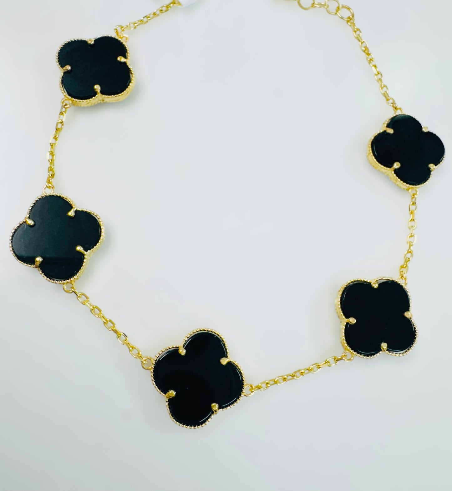 Pulsera 5 clover 14k