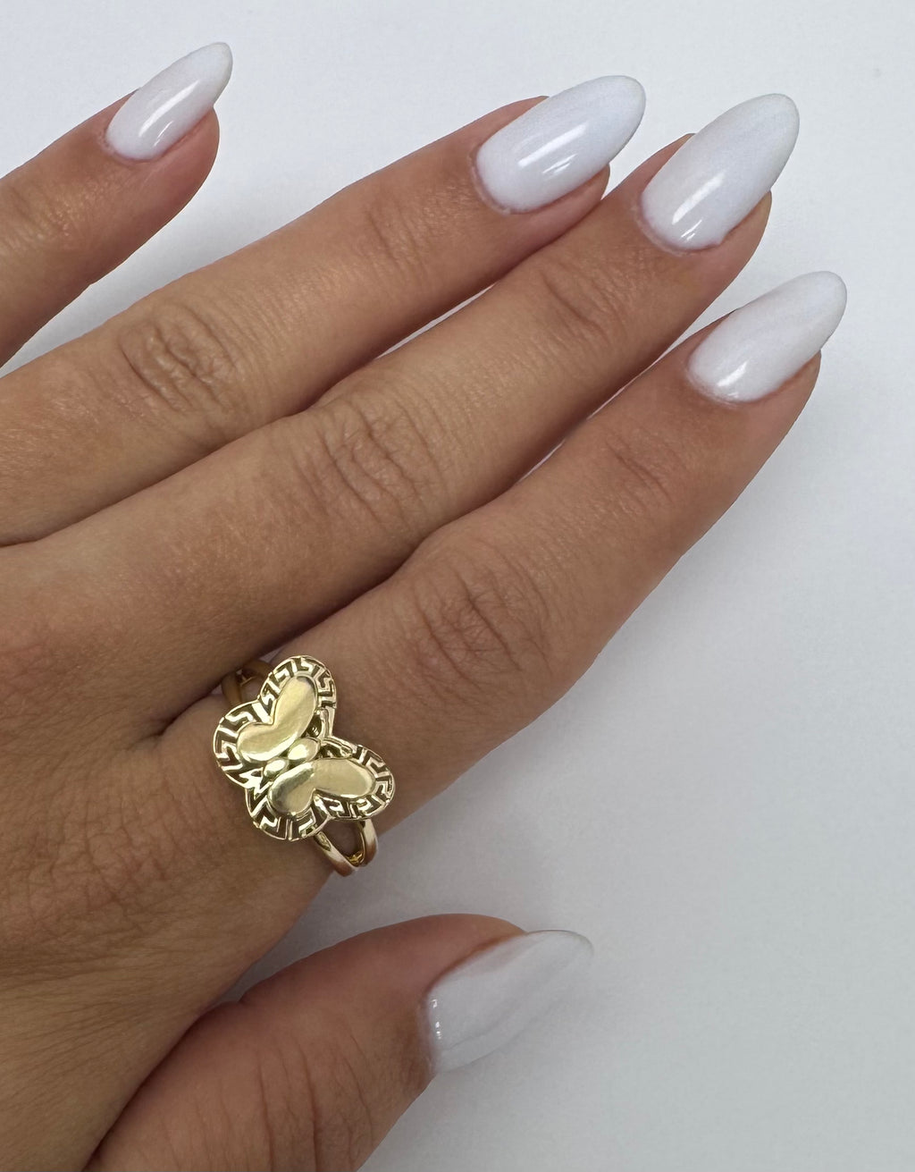 Anillo mariposa 10k