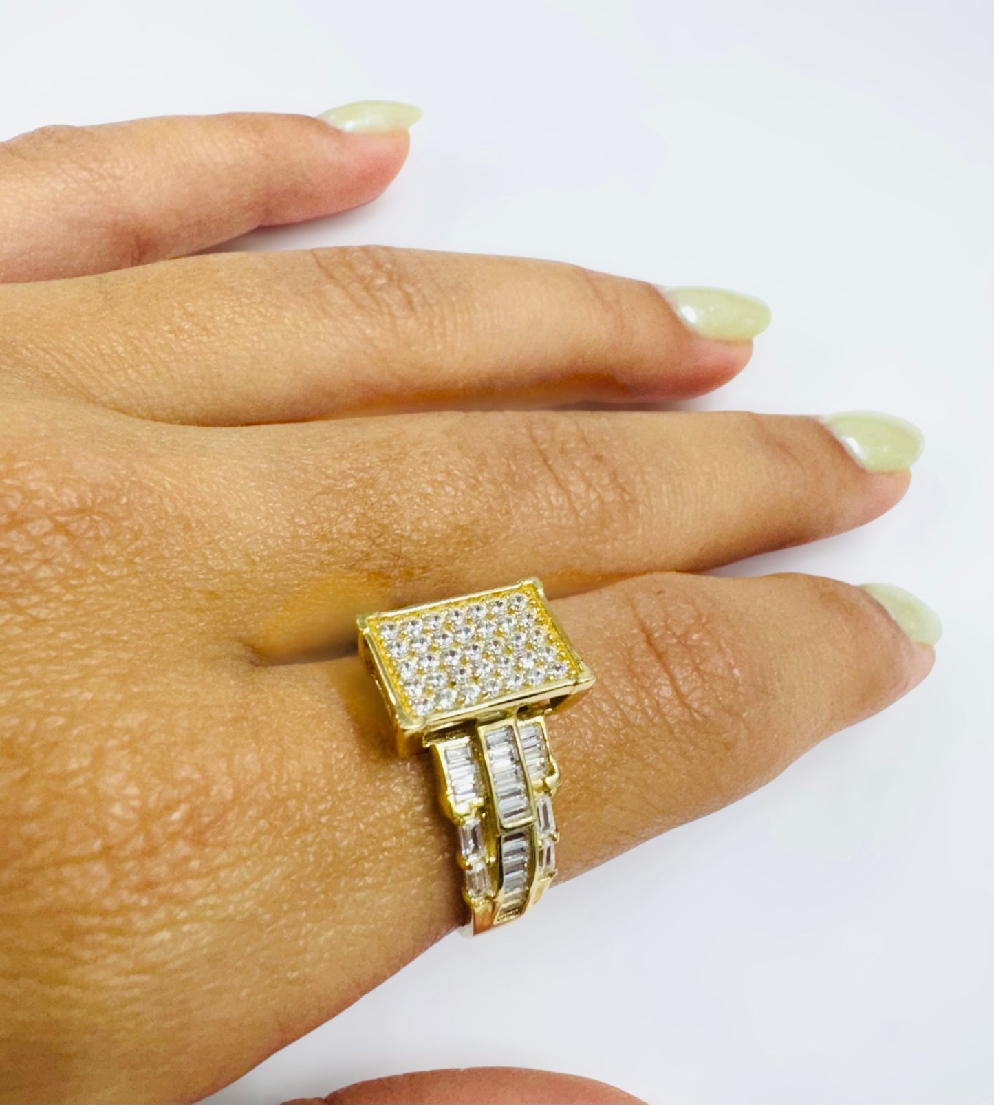 Anillo princesa 14k