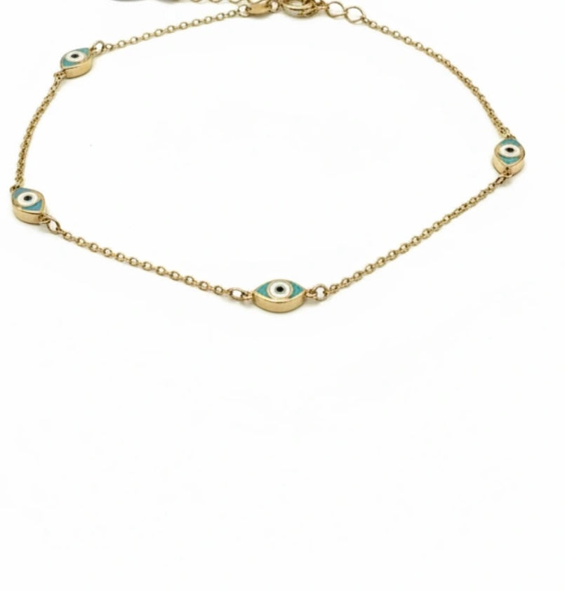 Bracelet eyes turkish
