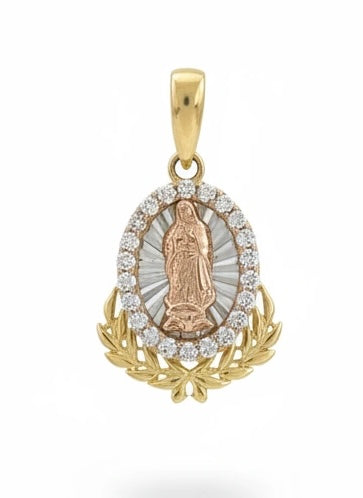 Dije de la virgencita de la caridad 14k