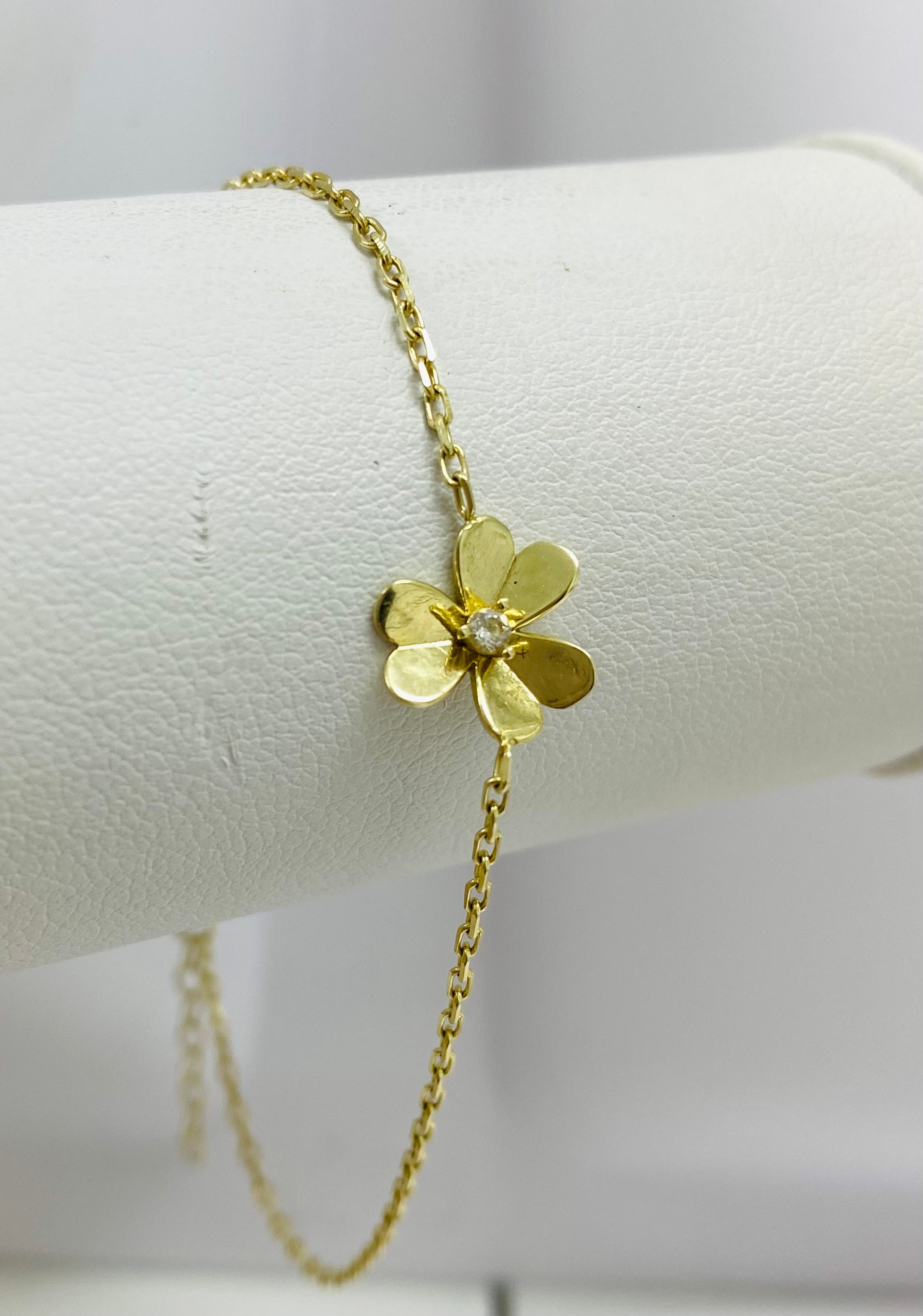 Pulsera flor Frívole  10k