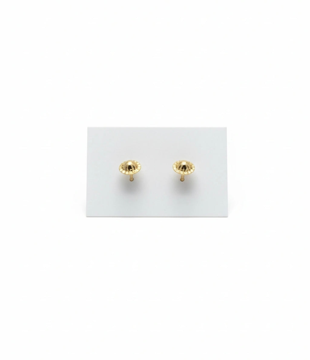 Butterfly earrings 14K