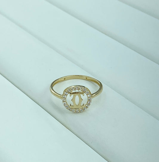 Anillo 14k