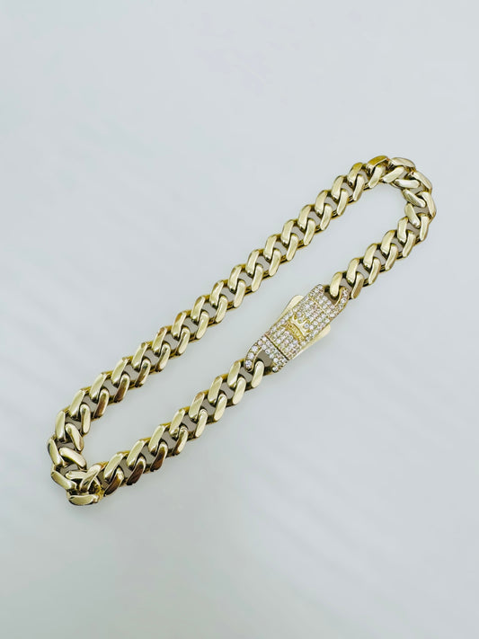 Pulsera Mónaco 10k