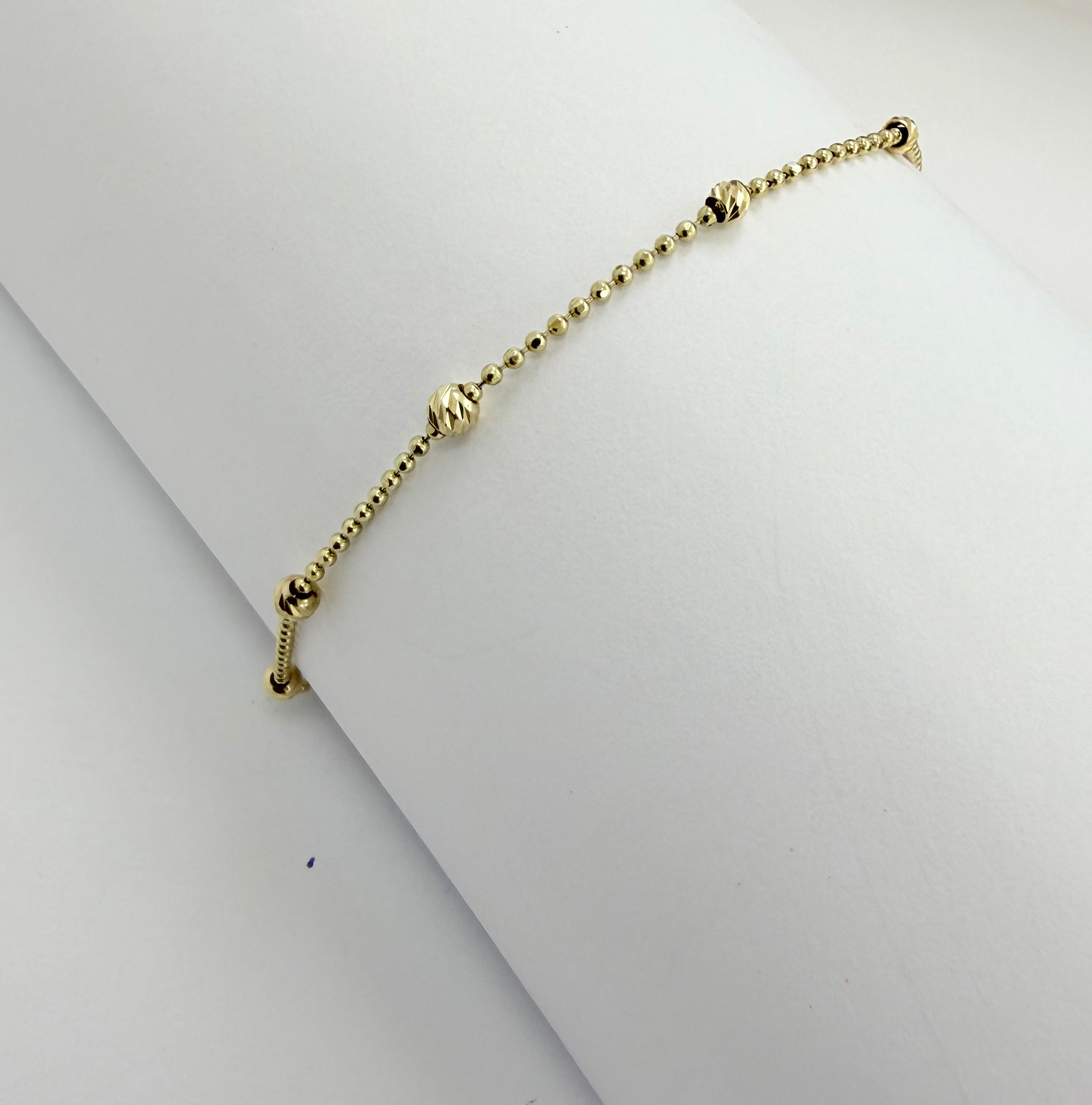 Pulsera Balines 10k
