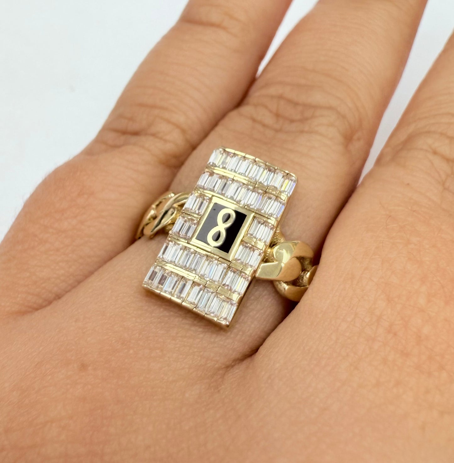 Anillo Mónaco 10k