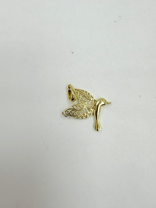 Dije de colibrí  pequeño 10k