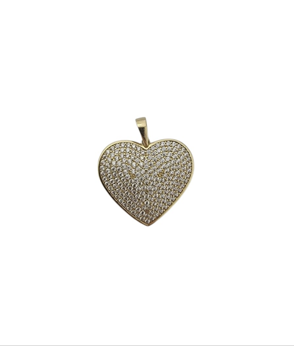 Dije de corazon 10K