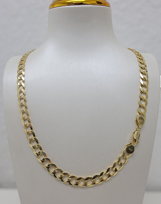 Cadena corte brillo 14K