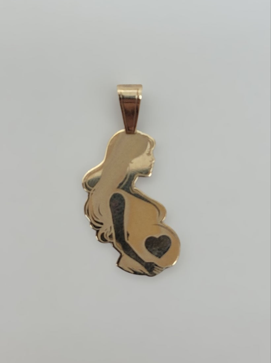 Dije de embarazada 14K