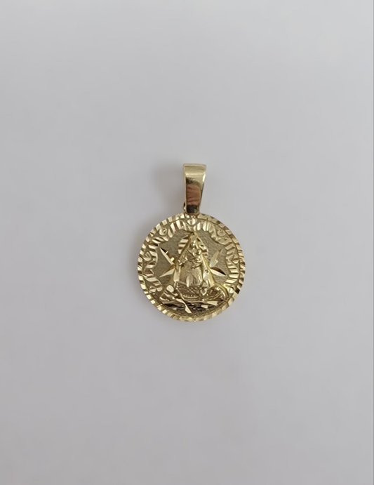 Dije de la virgen de la caridad 10K