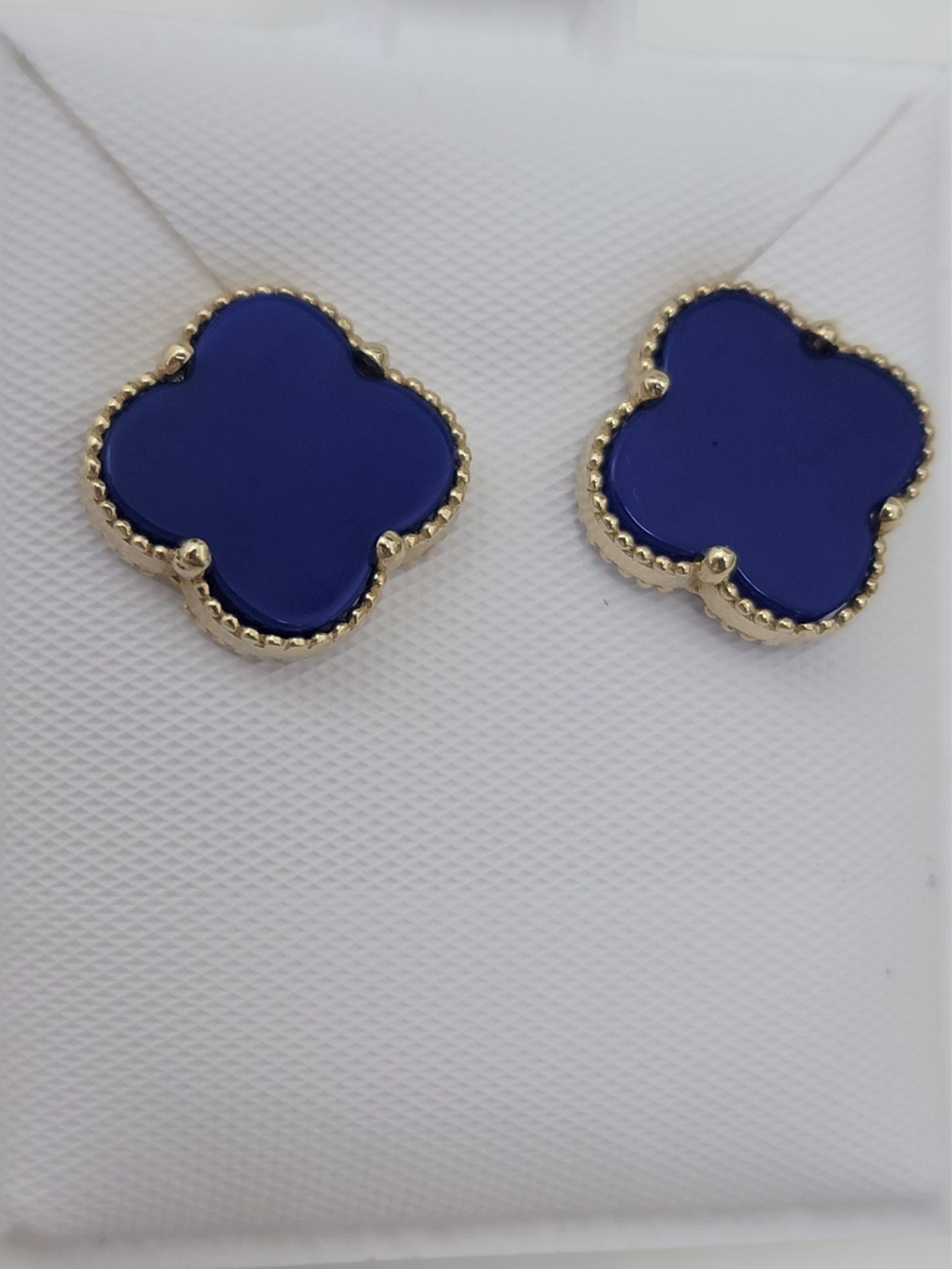 Aretes clover 14k