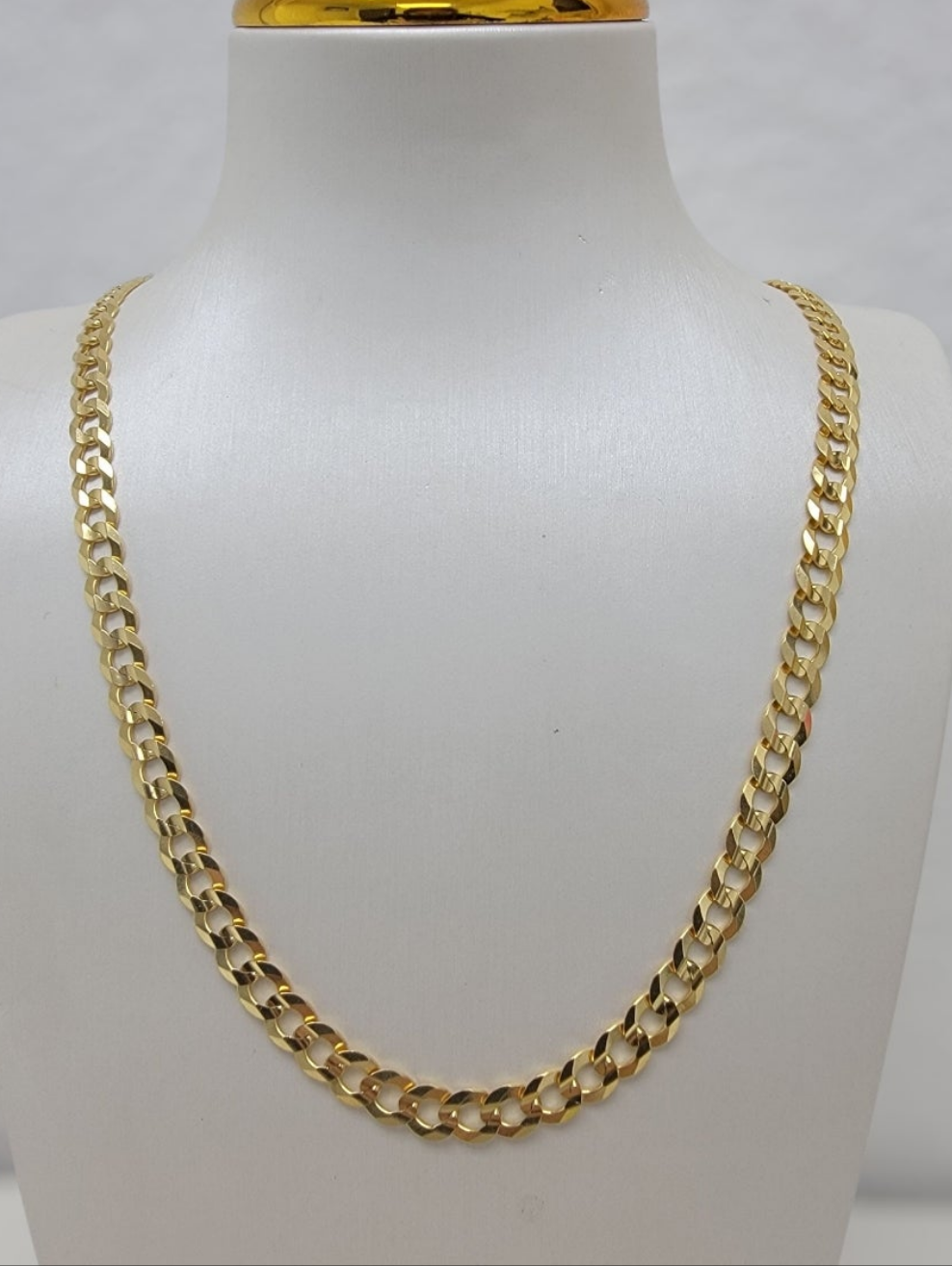 Cadena corte brillo 14K