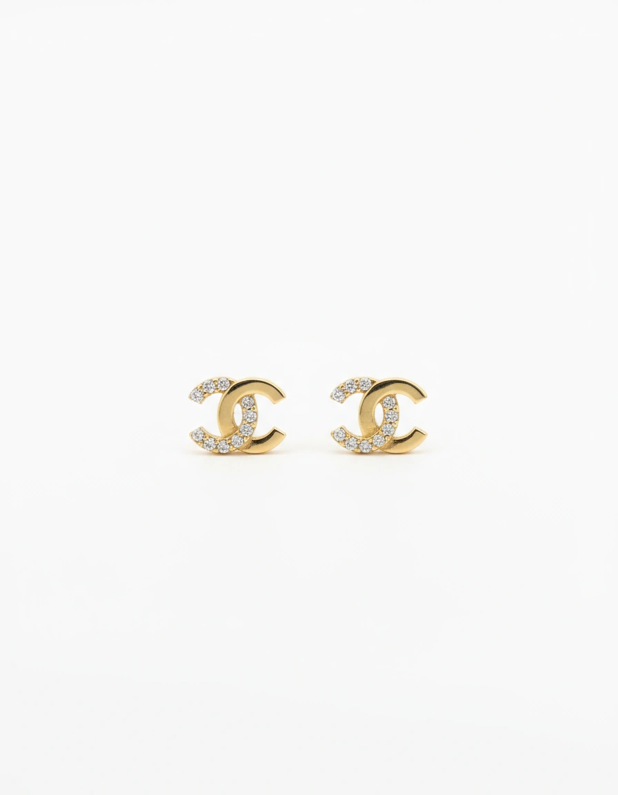 Aretes pequeños CC 14K