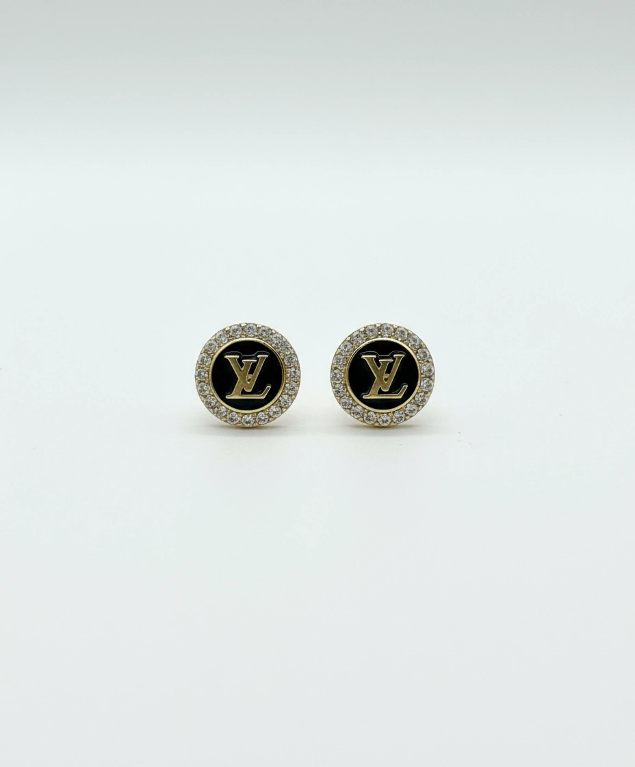 Aretes LV 14K