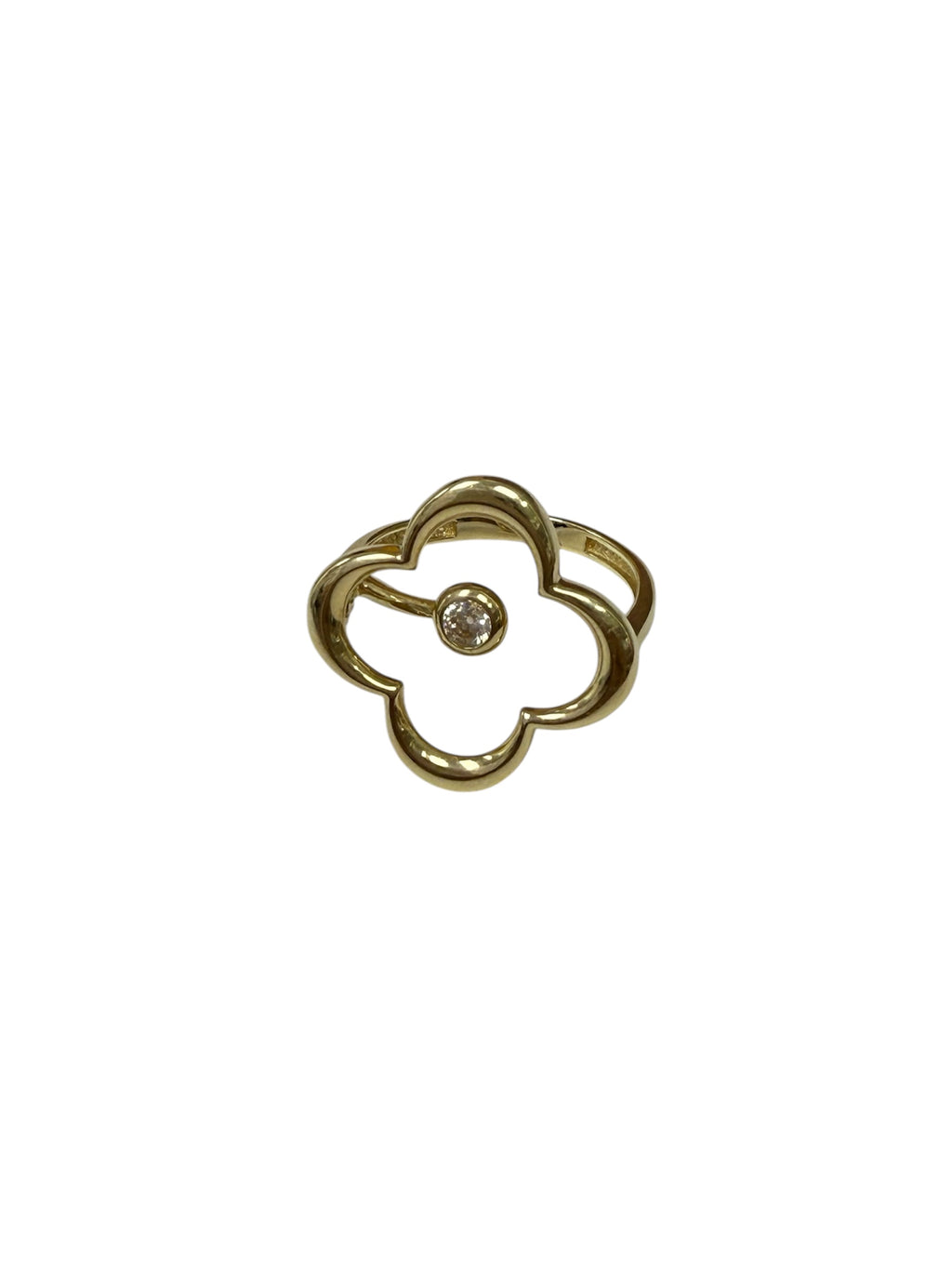 Anillo flor 10K