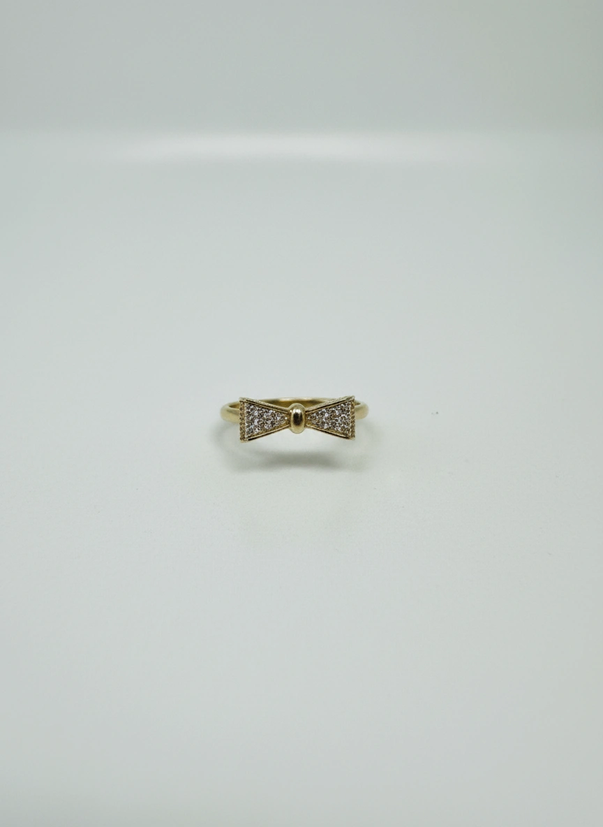 Bow ring 10K