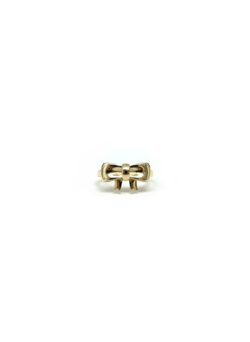 Bow ring 14K