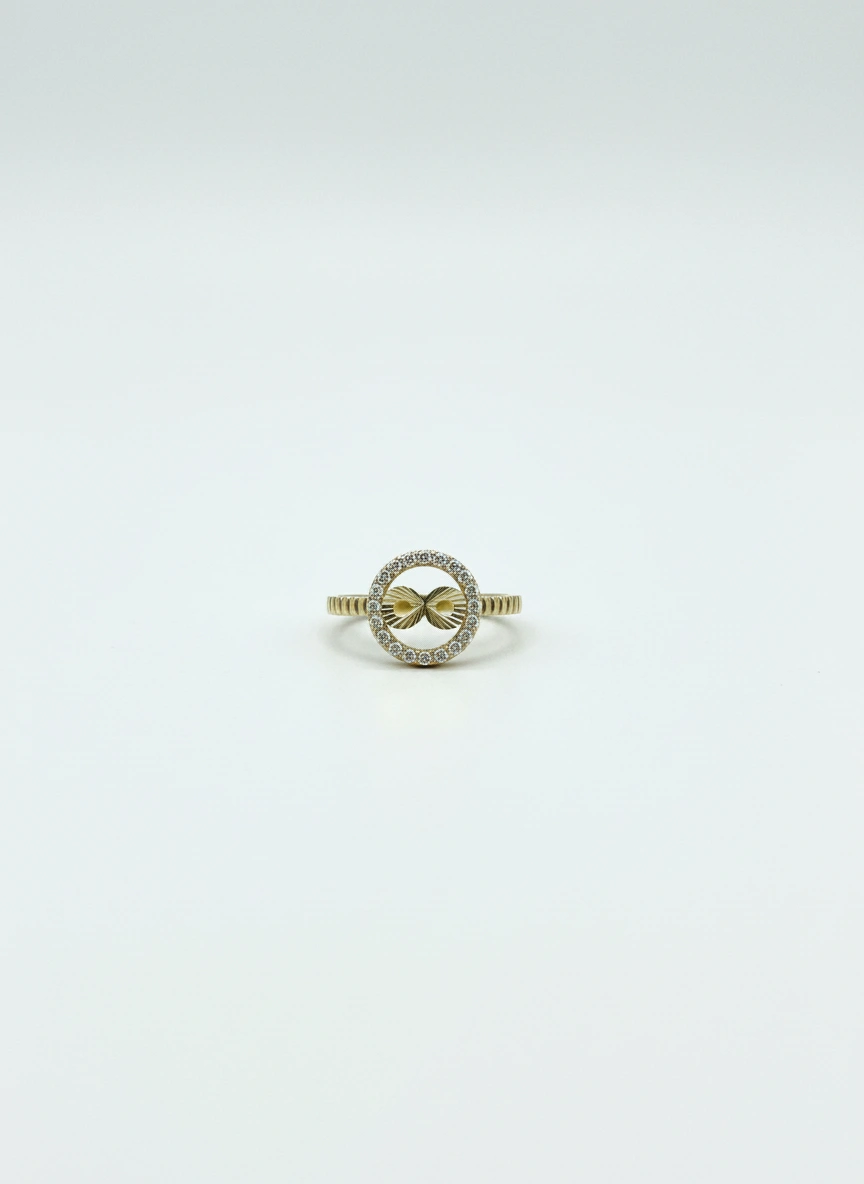 Infinity ring 10K