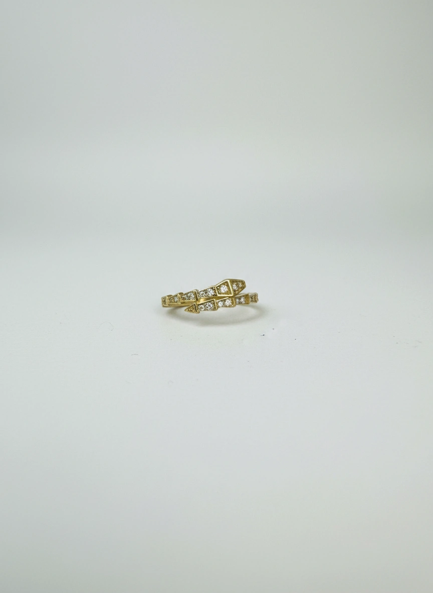 Snake ring 10K