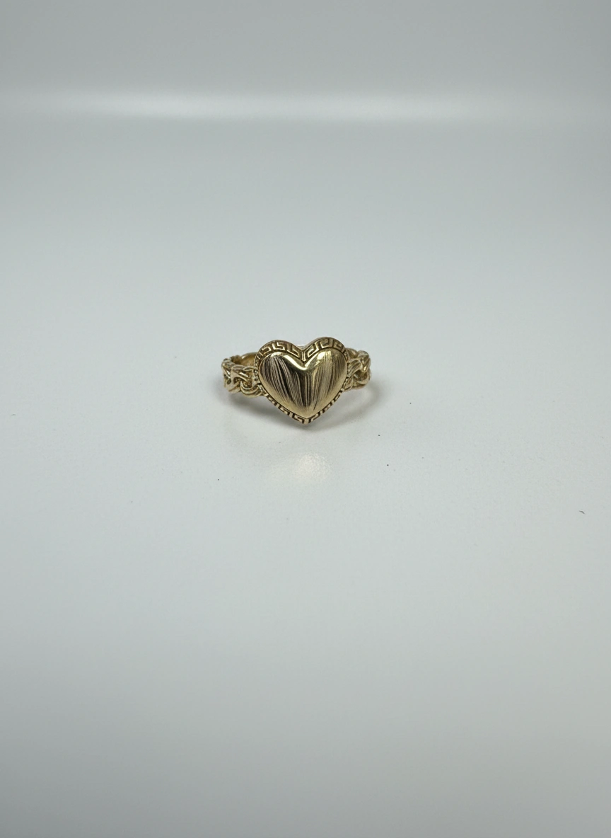 Heart ring 10K